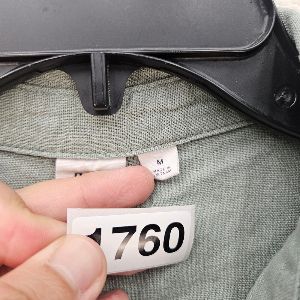 Gap Women's Medium Collar Button Up Sleeveless Ta… - image 5